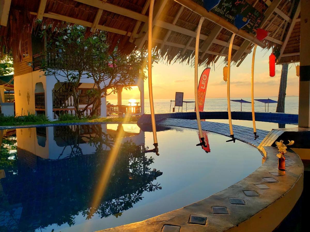 Asia Blue - Beach Hostel Hacienda Ko Pha Ngan Zewnętrze zdjęcie